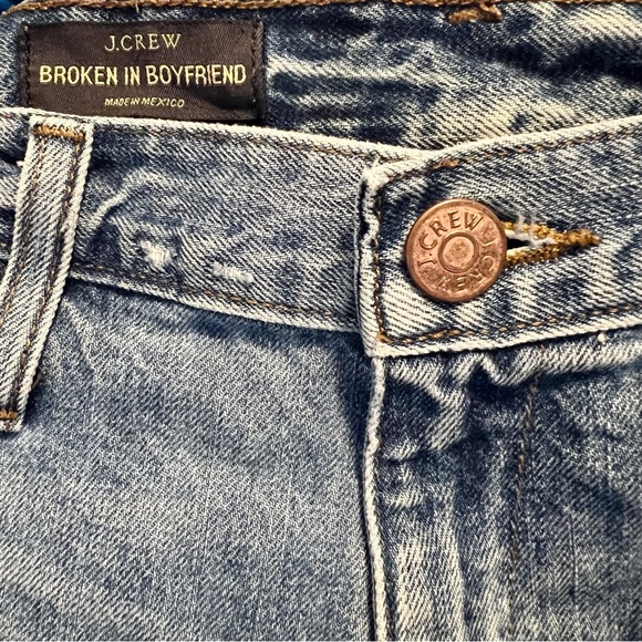J. Crew Broken-In Boyfriend Denim Shorts, Size 30 - Picture 6 of 6